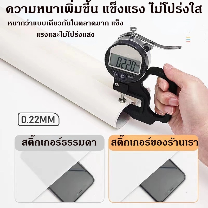 วอลเปเปอร์สีพื้น กันน้ำ 60300cm สติ๊กเกอร์ติดผนัง ติดง่าย รูปที่ 5