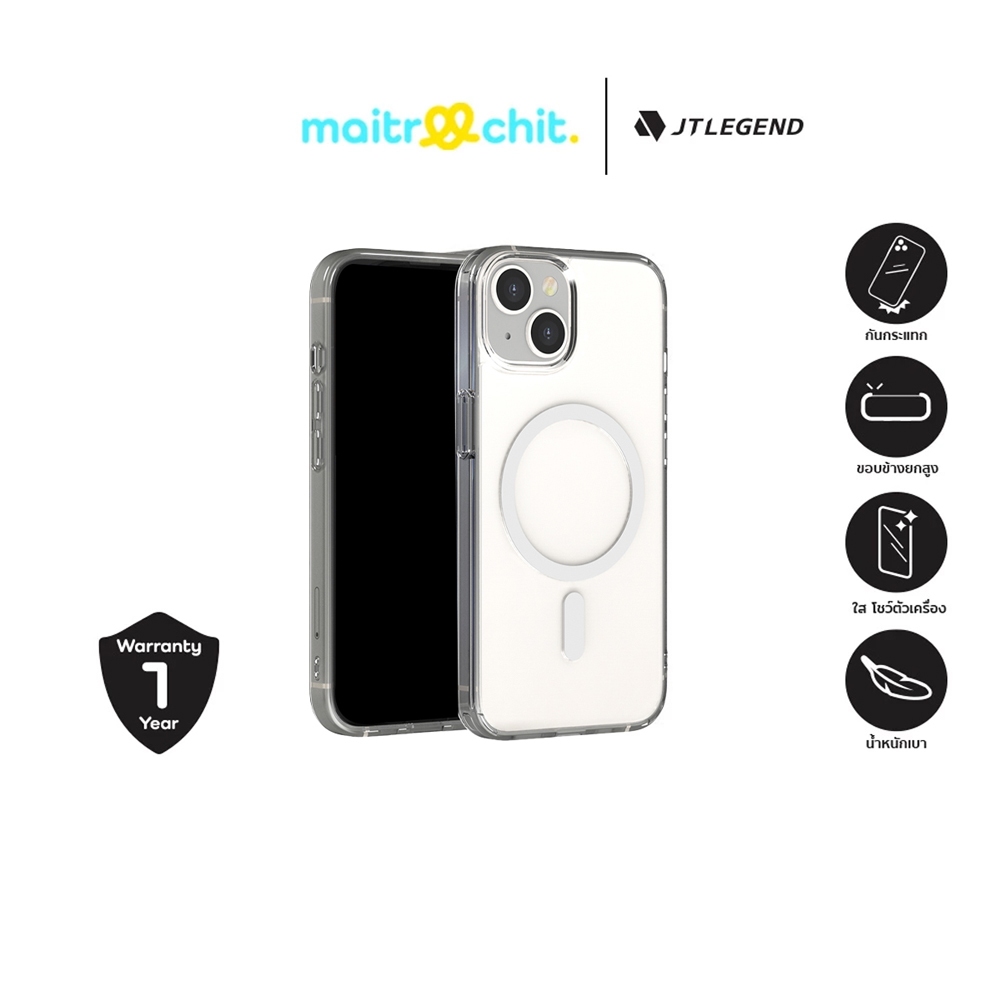 JTLEGEND รุ่น Hybrid Cushion Mag เคสสำหรับ iPhone 13 / 14 / 15