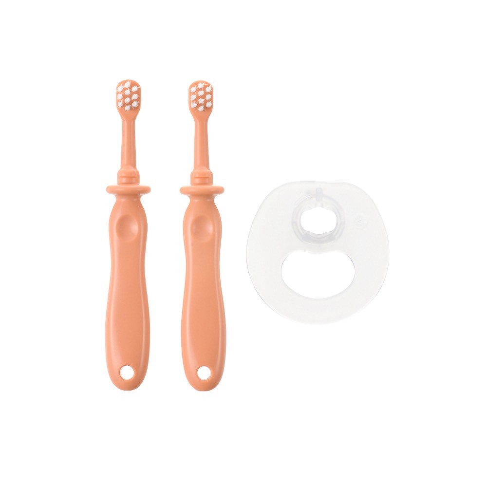 Richell (ริเชลล์)T.LI PBT Toothbrush STEP 2 แปรงสีฟันเด็กรุ่นใหม่ ขนแปรงไนลอนเหมาะสำหรับเด็กอายุประมาณ 9 เดือนขึ้นไป
