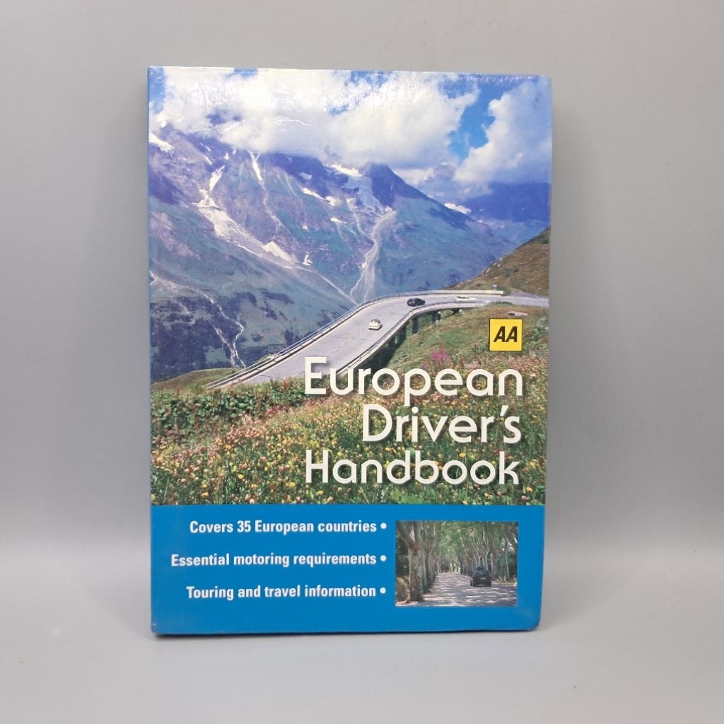 #หนังสือท่องเที่ยว #มือสอง : AA European Driver's Handbook.