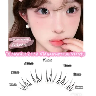 Dreehalo ขนตาไอดอลสไตล์หวานใจ มาพร้อมแถบกาวเจลลี ติดทนนานทั้งวัน เส้นขนชัดเป็นธรรมชาติ ให้ลุคตาโตแบบหน้าสดF309