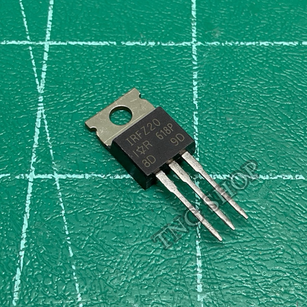 (แพ็ค 5 ชิ้น) IRFZ20 IRFZ มอสเฟต  TO-220 MOSFET N-Channel