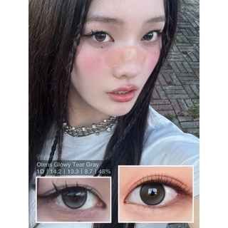 Glowy Tear - Brown & Gray 1 Day เลนส์รายวัน แบ่งขาย