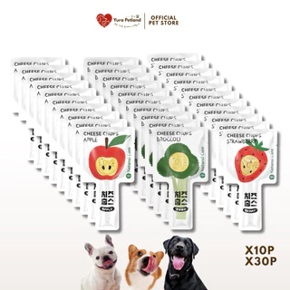 [30P ขนมชีสขัดฟัน Cheese Chups นำเข้าจากเกาหลี] Natural Core พร้อมส่ง ขนมขัดฟันสุนัข ชีสจุ๊บส์