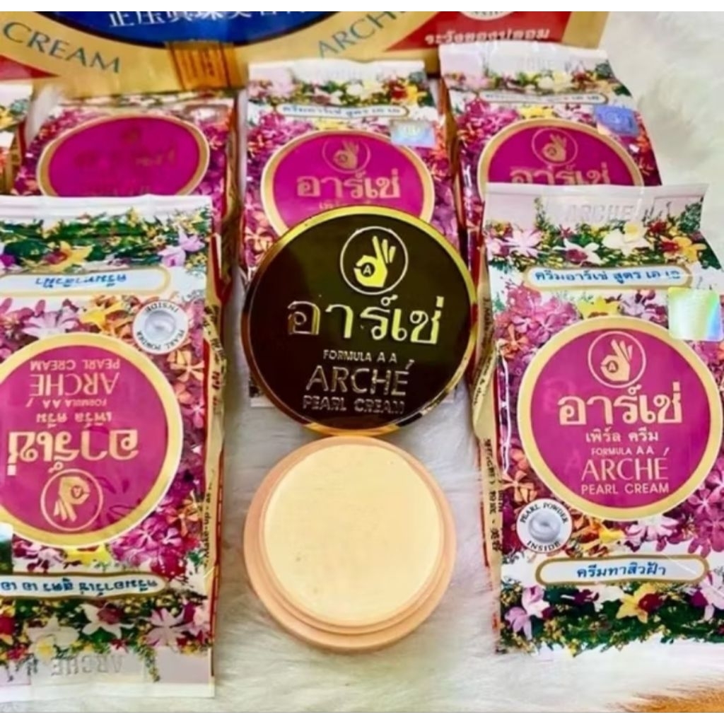 ครีม สิว ฝ้า กระ อาร์เช่ เพริล์ AA pearl Arche cream 3g acne dark spots