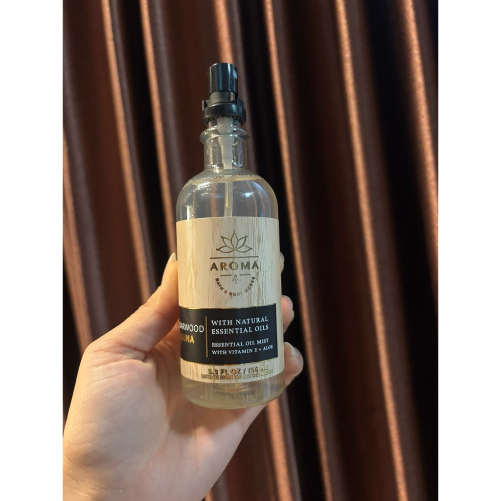 Bath & Body Works Aroma Cedarwood Sauna Essential Oil Mist 156ml.
