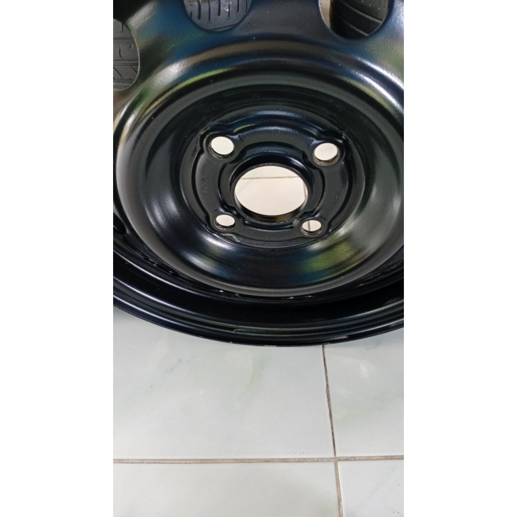 ล้อกระทะขอบ15 กระทะล้อ4รู100 CB54.1ราคาต่อ1วง (ผ่านการใช้งาน)ใส่toyota,suzuki