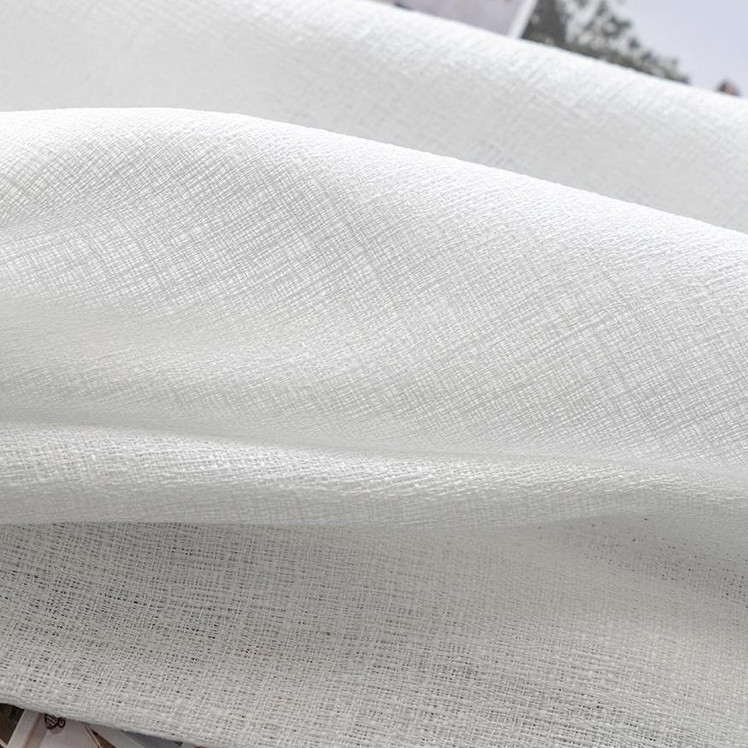 แนะนำ ผ้าม่าน ***สินค้าขายดี*** ผ้าม่านกรองแสง สีขาว โทนอบอุ่น ไม่ต้องเจาะ ใช้ตีนตุ๊กแก สวย จับจีบได้ (แถมฟรี เทปกาว+ สายรัดผ้าม่าน) ราคาพิเศษ มีเก็บเงินปลายทาง