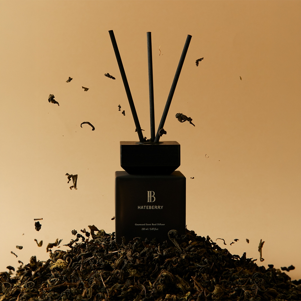 HATEBERRY SCENT ก้านไม้หอมปรับอากาศ กลิ่น Bubble Tea Timbre ขนาด 150 มล.
