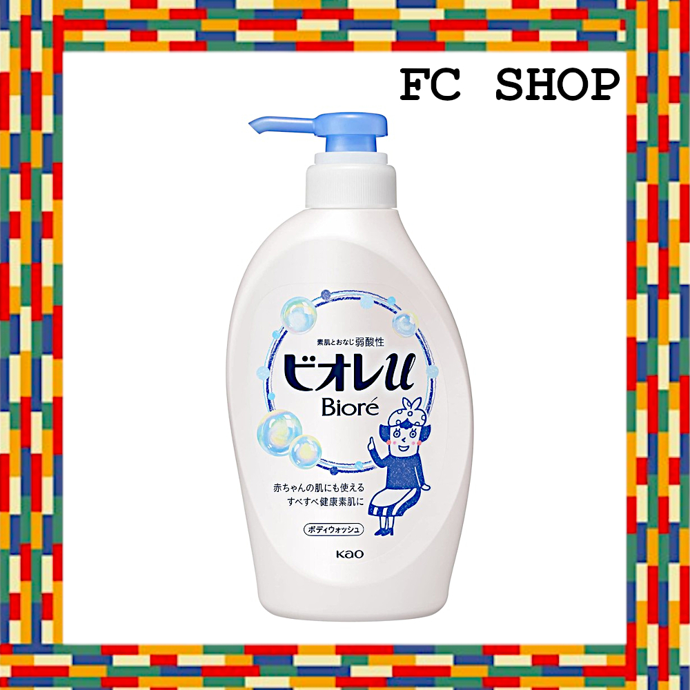 Biore U Body Wash Fresh Floral Pump