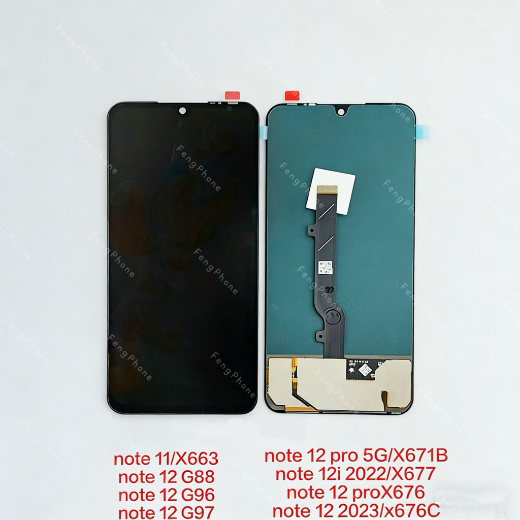 ชุดหน้าจอ for infinix note 11/note 12/note 12 pro