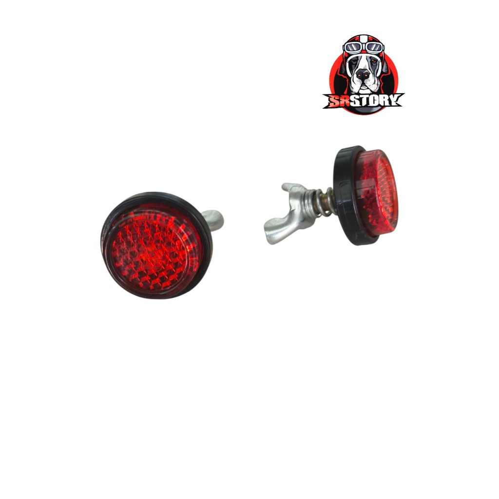 SR400 ทับทิมป้ายทะเบียน