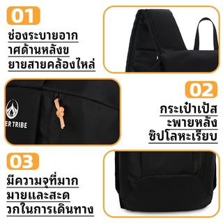 กระเป๋าปีนเขา เดินป่ากระเป๋าเดินทางกันน้ำ กระเป๋าเป้สะพายหลัง Waterproof Outdoor Backpack