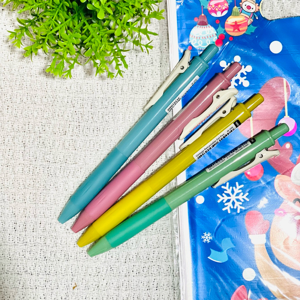 ปากกาเจล Writech เขียนลื่น เส้นคม ไม่มีสะดุด #0.5