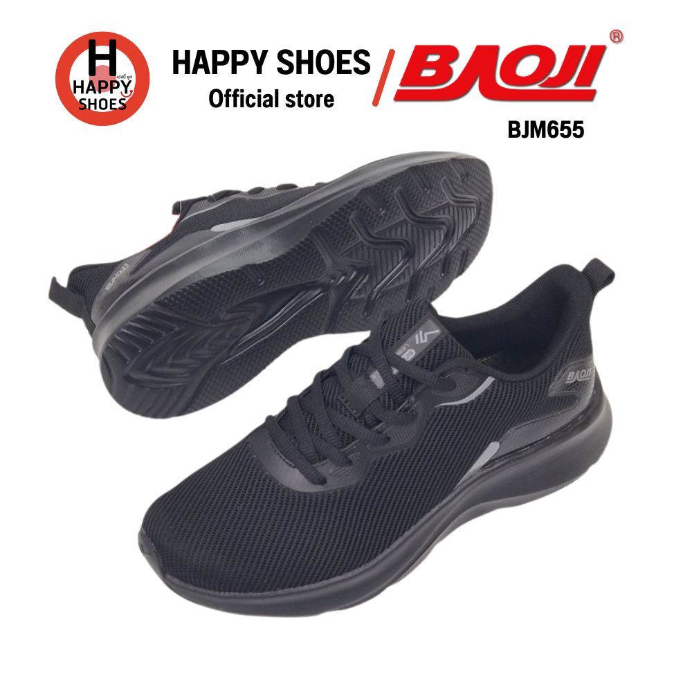 [🥇บาโอจิแท้100%🔢ไซส์41-45🆓ฟรี...ถุงเท้า 1 คู่] BAOJI รุ่น BJM655 รองเท้าผ้าใบชาย รองเท้ากีฬา comfortable - รูปที่ 3