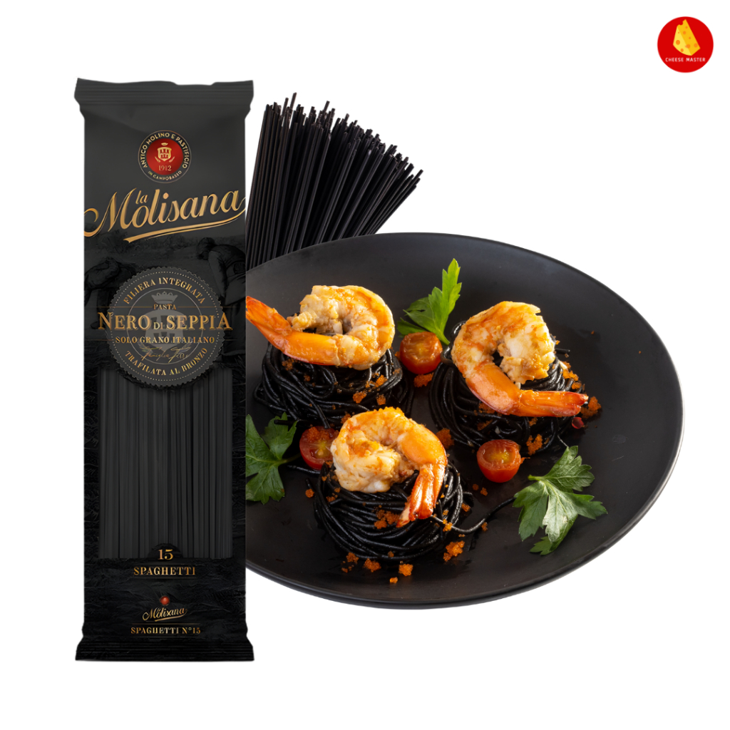 สปาเก็ตตี้หมึกดำ La Molisana 500g นำเข้าจากอิตาลี