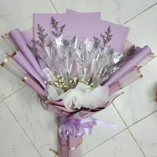 ช่อกรวยเปล่าใส่แบงค์ได้ 20-30 ใบ ติดคอนเกรท / ป้ายวันเกิด