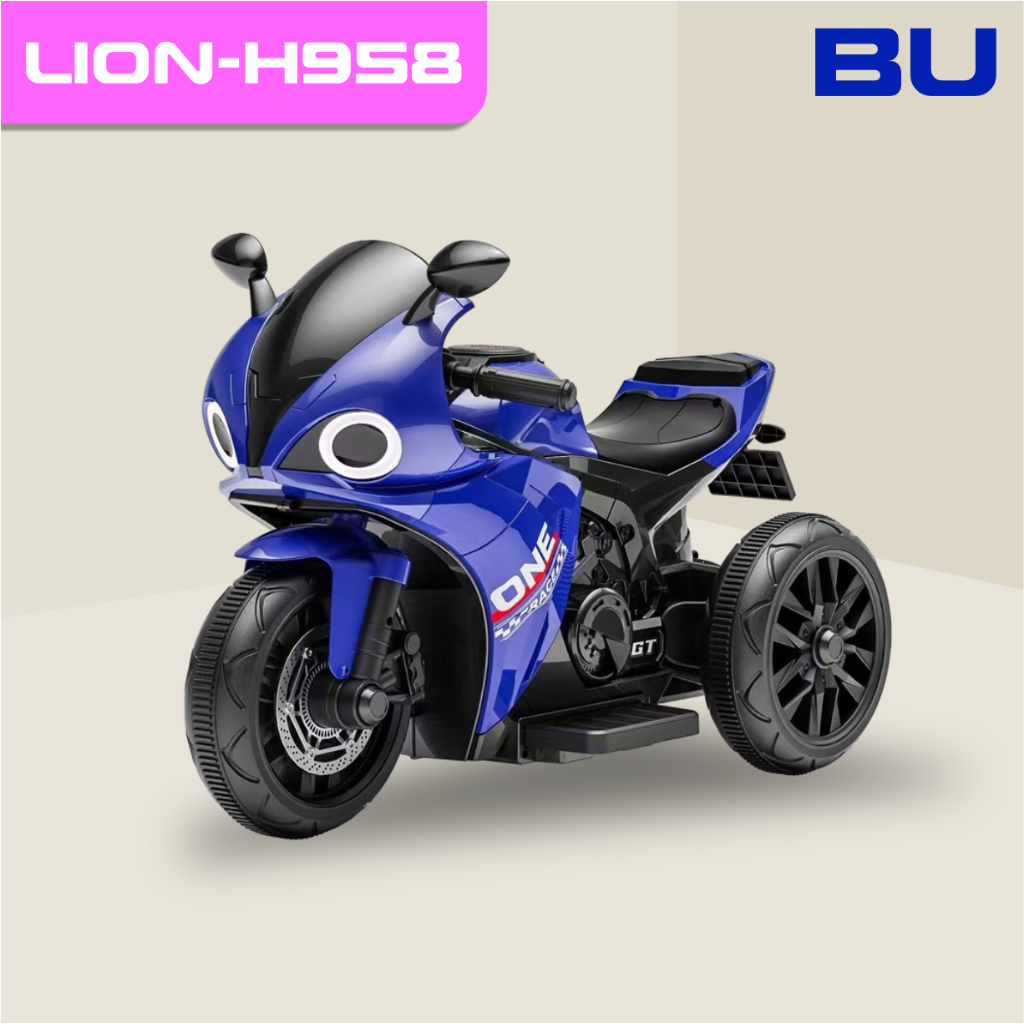 LION TOYS รถมอเตอร์ไซค์เด็ก 3ล้อ สุดเท่