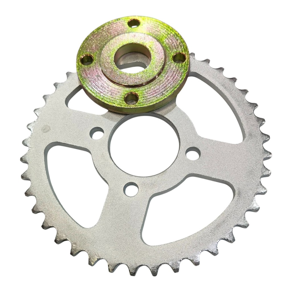 สเตอร์หลัง37 ฟัน 41 ฟัน 48 ฟันใช้โซ่420สเตอร์หลัง/จานดิสความโต 160 min พร้อมแป้น (ไม่แถมน๊อต)รถมินิไ