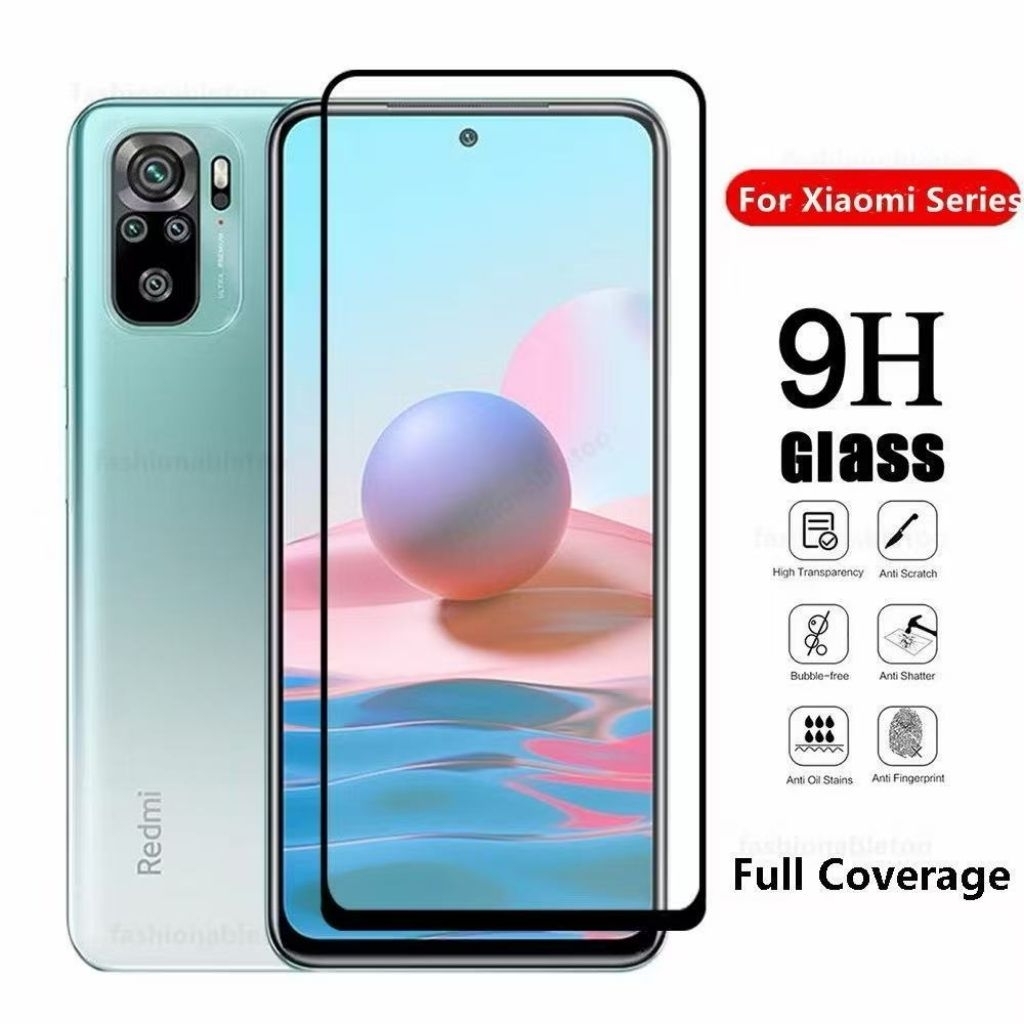 ⚡GOOD⚡ฟิล์มกระจก เต็มจอ สำหรับ Xiaomi Redmi Note11 Note11s Note11Pro Note10 Note10s Note10Pro Redmi Note9 Note9s Note9