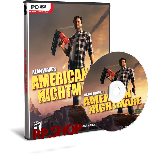 แผ่นเกมคอม PC - Alan Wake’s American Nightmare