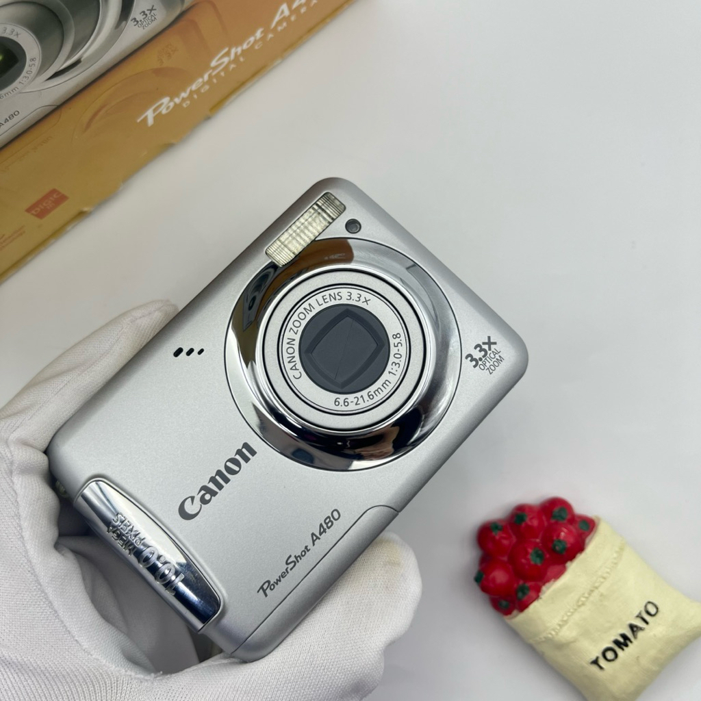 Canon Powershot  A480  (โทนคล้ายกับ A495 รุ่นเดียวคุณจูน GMM)