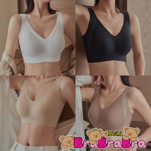 [ส่งจากไทย] 𝑩𝒓𝒂𝑩𝒓𝒂𝑩𝒓𝒂 #bra-312 ชุดชั้นใน บรา เจลลี่ ทรงใหญ่ ใส่สบาย