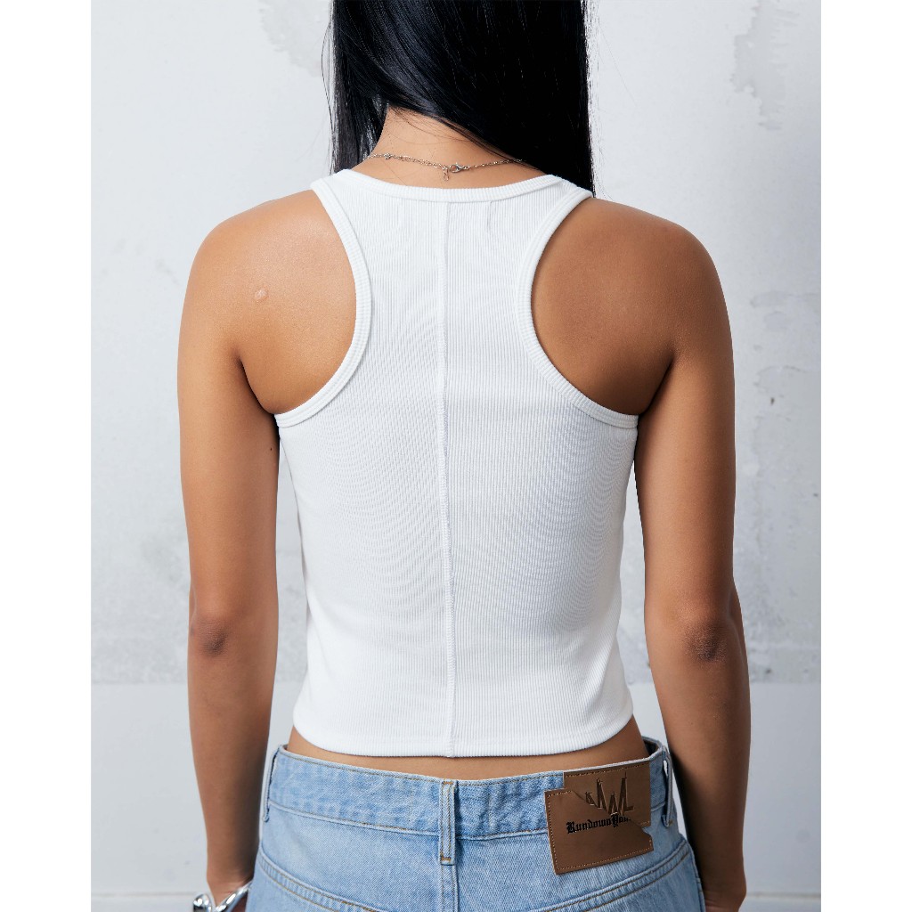 RDYxNWL Tank Top RushHour White - รูปที่ 2