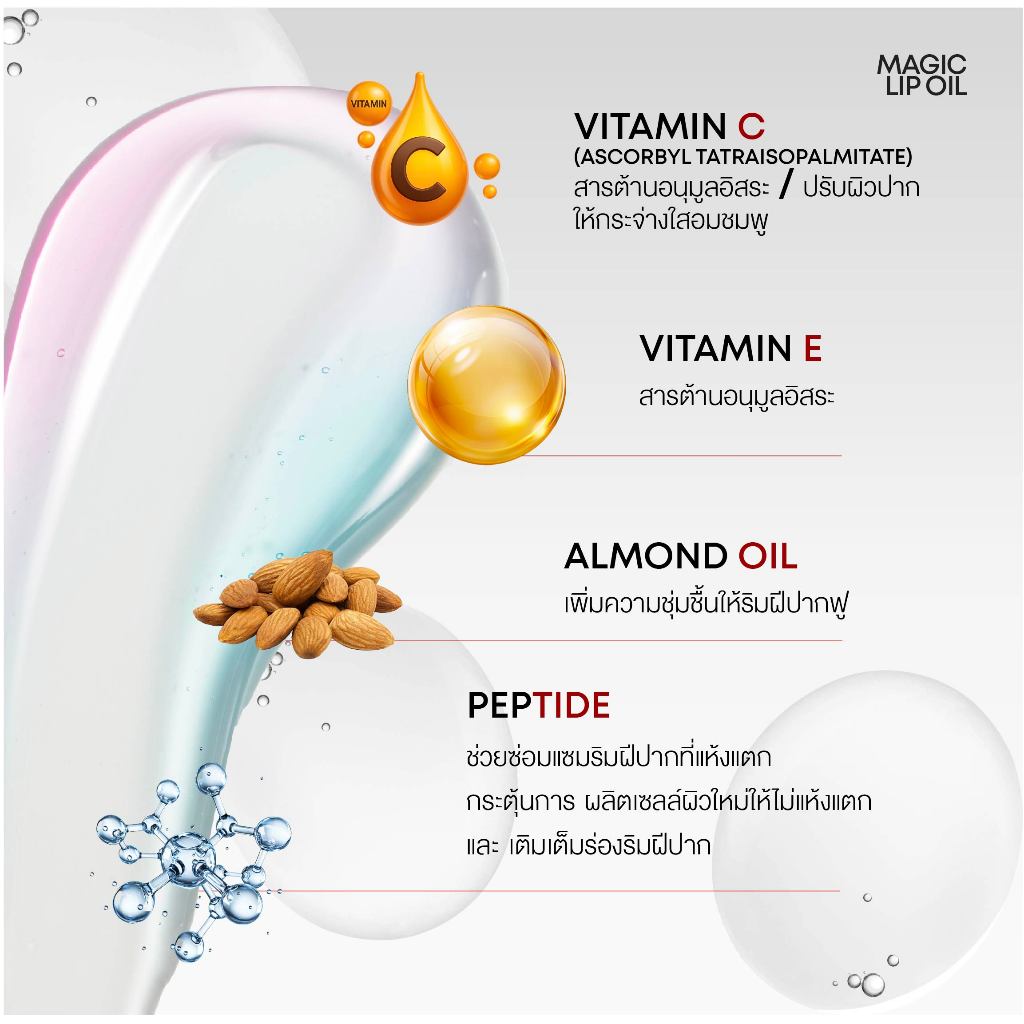 MAGIC LIP OIL เมจิก ลิปออยล์ 3.5 กรัม - รูปที่ 4