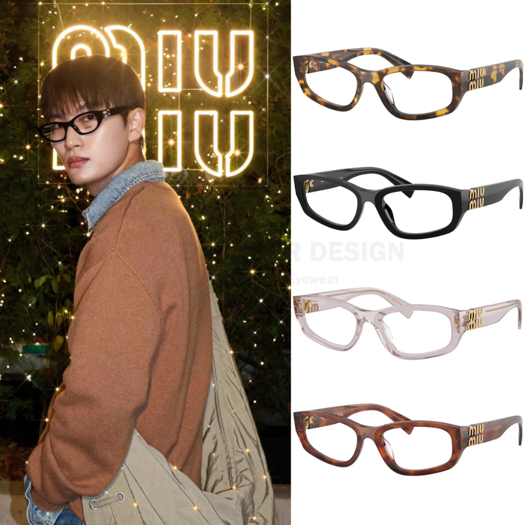 แว่นสายตา MIU MIU MU04YV ของแท้ 100% พร้อมอุปกรณ์