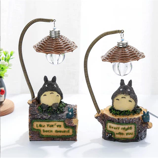 (🇹🇭พร้อมส่ง)โคมไฟกลางคืนการ์ตูน มีไฟจริง โคมไฟตั้งโต๊ะ ฟิกเกอร์การ์ตูน โคมไฟคู่รัก ส่งไว