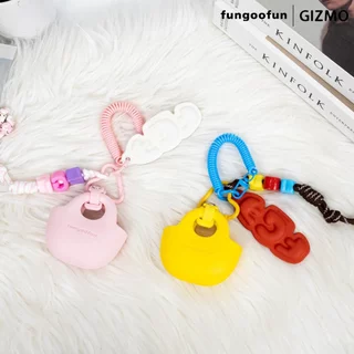 fungoofun รุ่น F550 พวงกุญแจรูปกระเป๋า Bag Strap Widgets Mini สีเหลือง สีขาว สีชมพู สีเขียว สีแดง