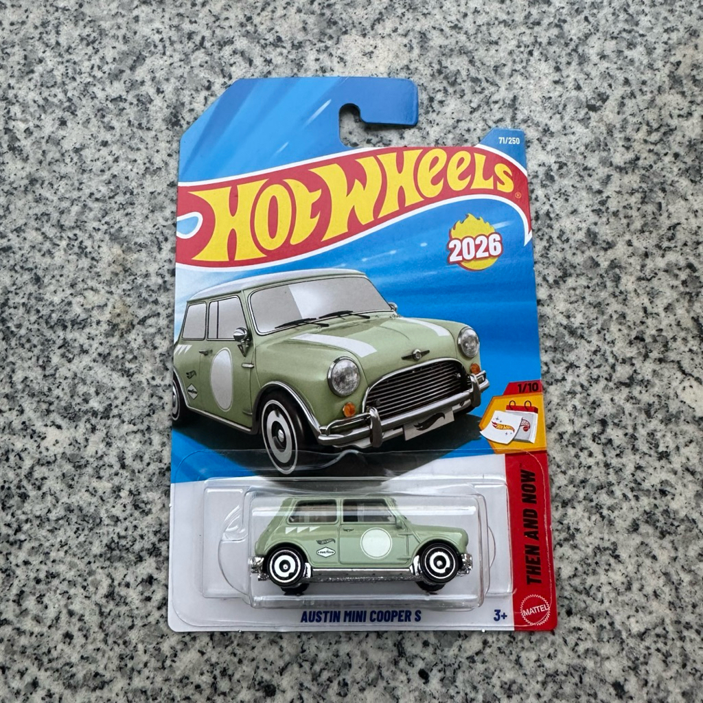 รถเหล็ก Hotwheels Austin Mini Cooper S