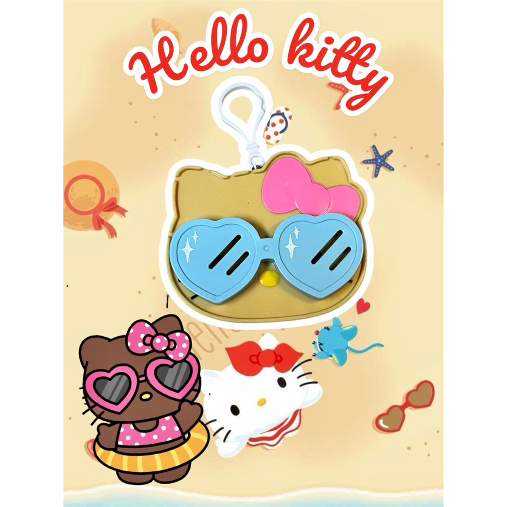 พวงกุญแจhello kitty ผิวแทน