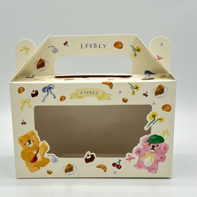 Boxlicious علب هدايا بمقبض 9×18×11 سم (5 علب)