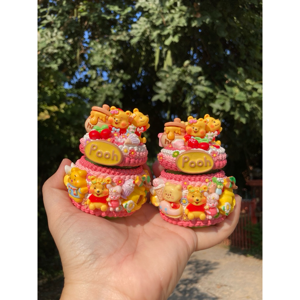 🐻หมีพูห์🍯pooh รับทำยาดมหงส์ไทย ลายหมีพูห์ 40ก. มีไส้พร้อมดม รองานแห้งไม่เกิน 7 วัน