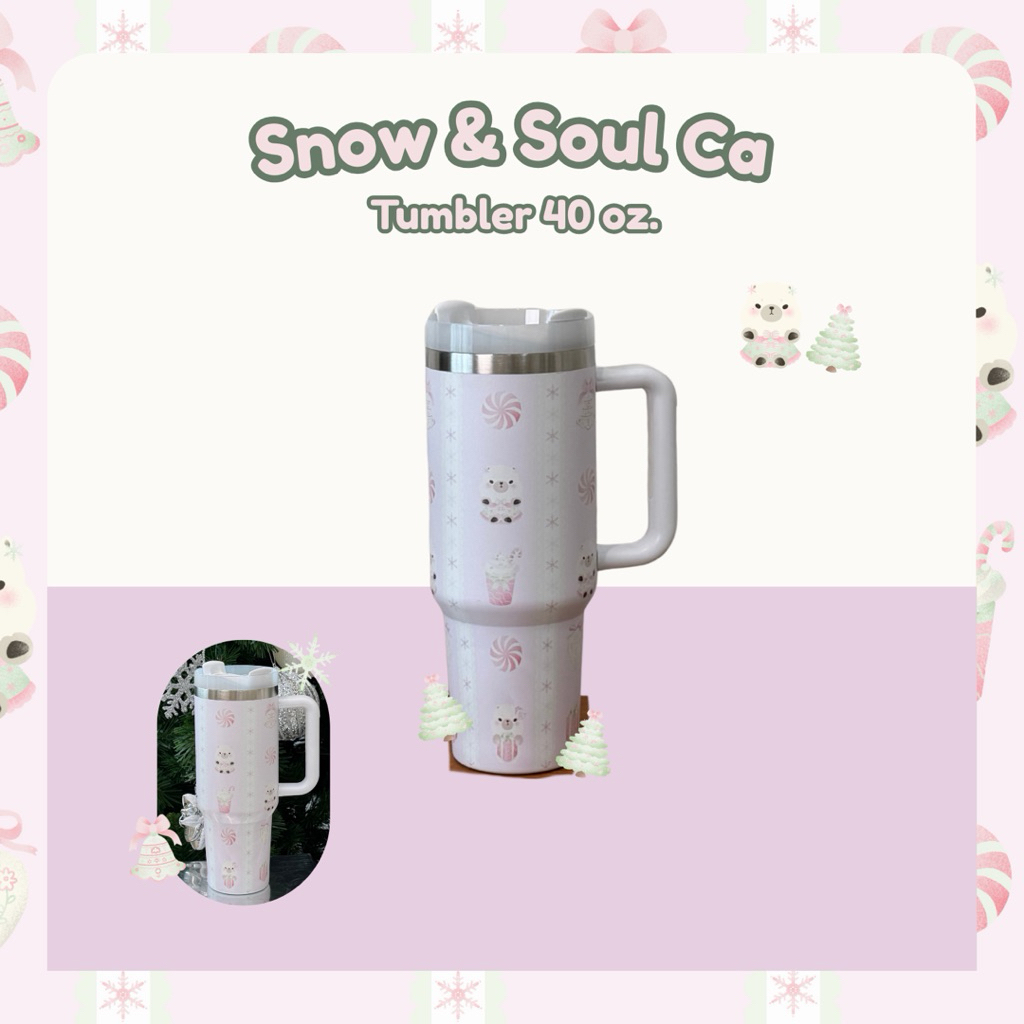 Lirica | แก้วน้ำ Snow & Soul Ca Tumbler เริ่มจัดส่ง 23/12