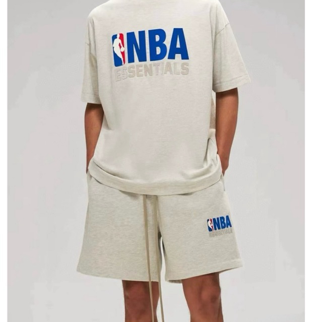 Essentials x NBA T-Shirt Light Heath แท้💯