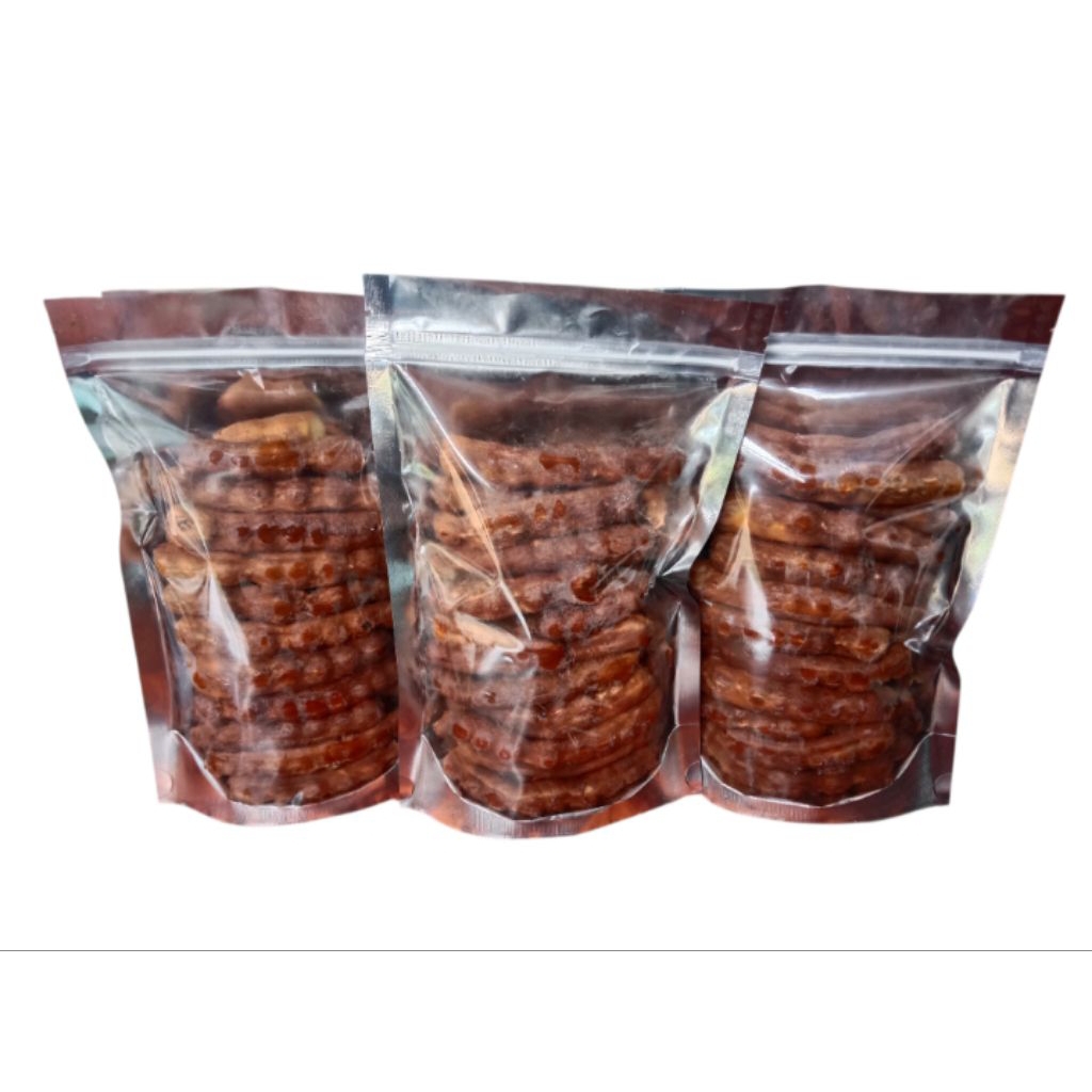 มะขามหวาน (พันธุ์สีชมพู/สีทอง) แกะเปลือก (มีเม็ด) 500 กรัม  แกะสดทุกวันไม่สารกันบูด ธรรมชาติ100% มีตามฤดูกาลเท่านั้น