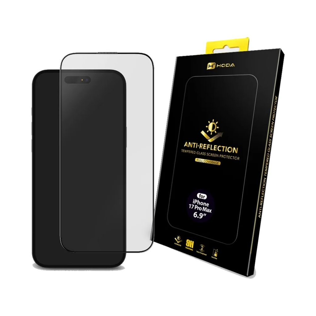 Hoda Anti-Reflection (AR) Tempered Glass ฟิล์มกระจก สำหรับ 17 Air/ 17 Pro/ 17 Pro Max