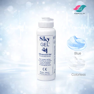 เจล อัลตร้าซาวด์ กายภาพบำบัด มาตรฐานเยอรมัน แบบขวด 260g อ่อนโยน ไม่แพ้ ผ่านการทดสอบส่งผ่านคลื่น 100%