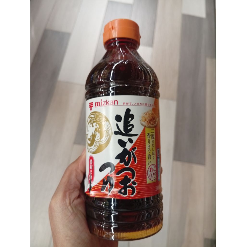 Mizkan Oiga Tsuo Tsuyu 500 ml.น้ำซุปเข้มข้นกึ่งสำเร็จรูป 500 มล.