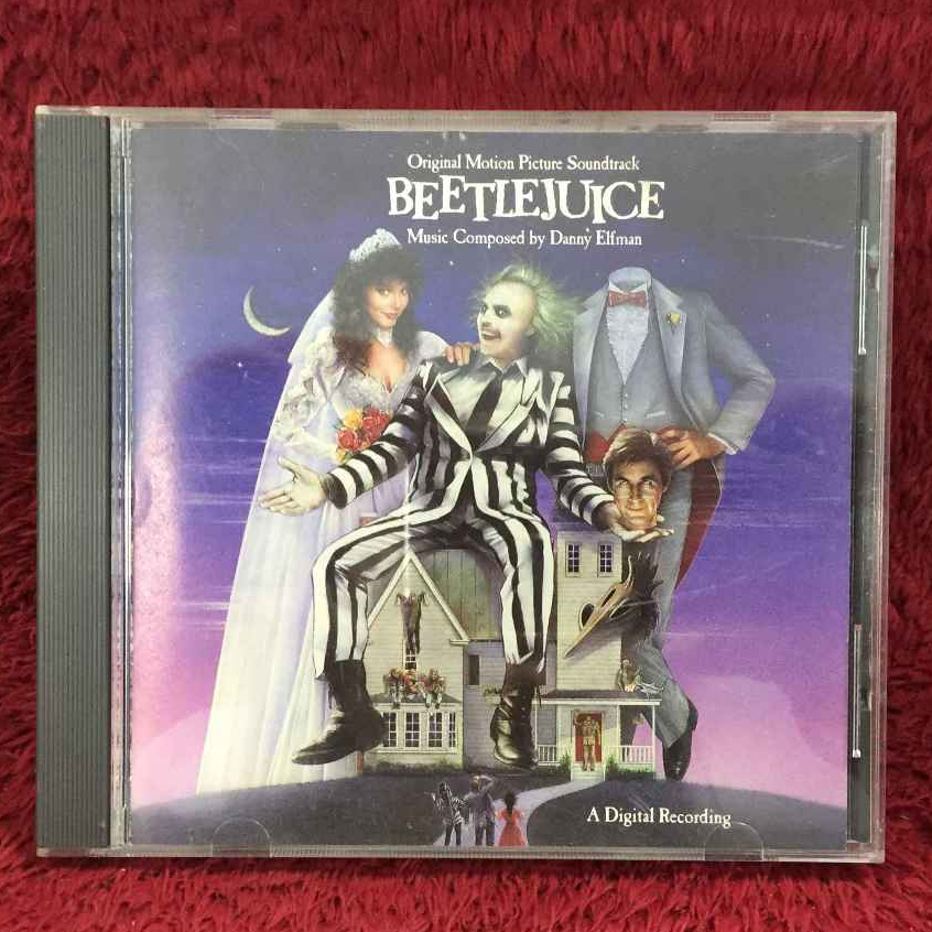 CD Danny Elfman – Beetlejuice สภาพตามรูปปก EA52-168