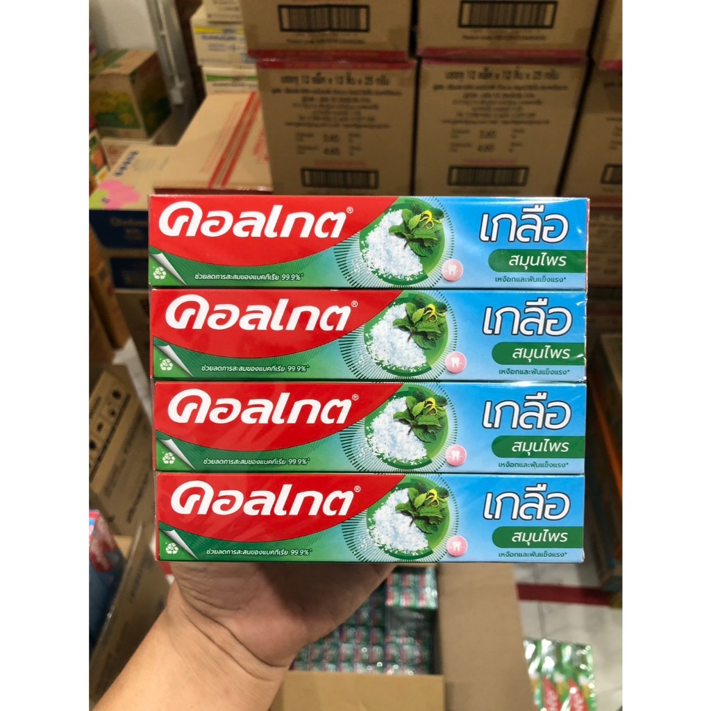 คอลเกต เกลือสมุนไพร 35 กรัม แพ็ค12