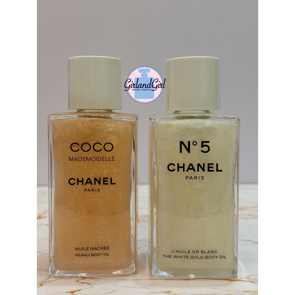 Chanel COCO Mademoiselle PEARLY Body Oil // N.5 The White Gold Body Oil 250ml.(Tester)