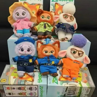 [พร้อมส่ง]กล่องสุ่ม MINISO ZOOTOPIA Series Blind Box toy Plu…