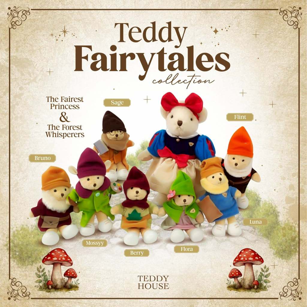 AROMA TEDDY รุ่น Fairytales ตุ๊กตาหมีกลิ่นหอม | Teddy House