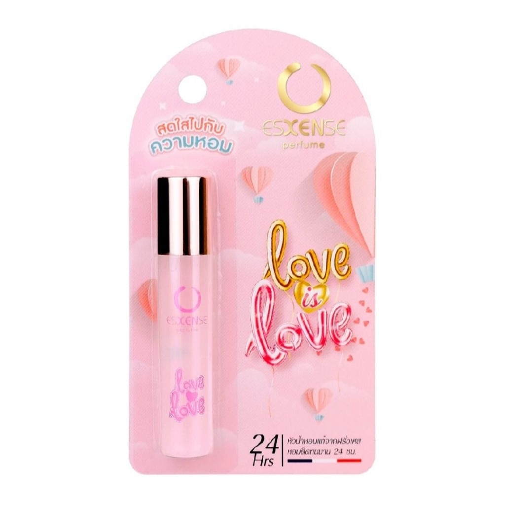 น้ำหอม เอสเซ้นส์ ผู้หญิง Esxense perfume love is love สดใสไปกับความหอม เลิฟอีสเลิฟ 3ml