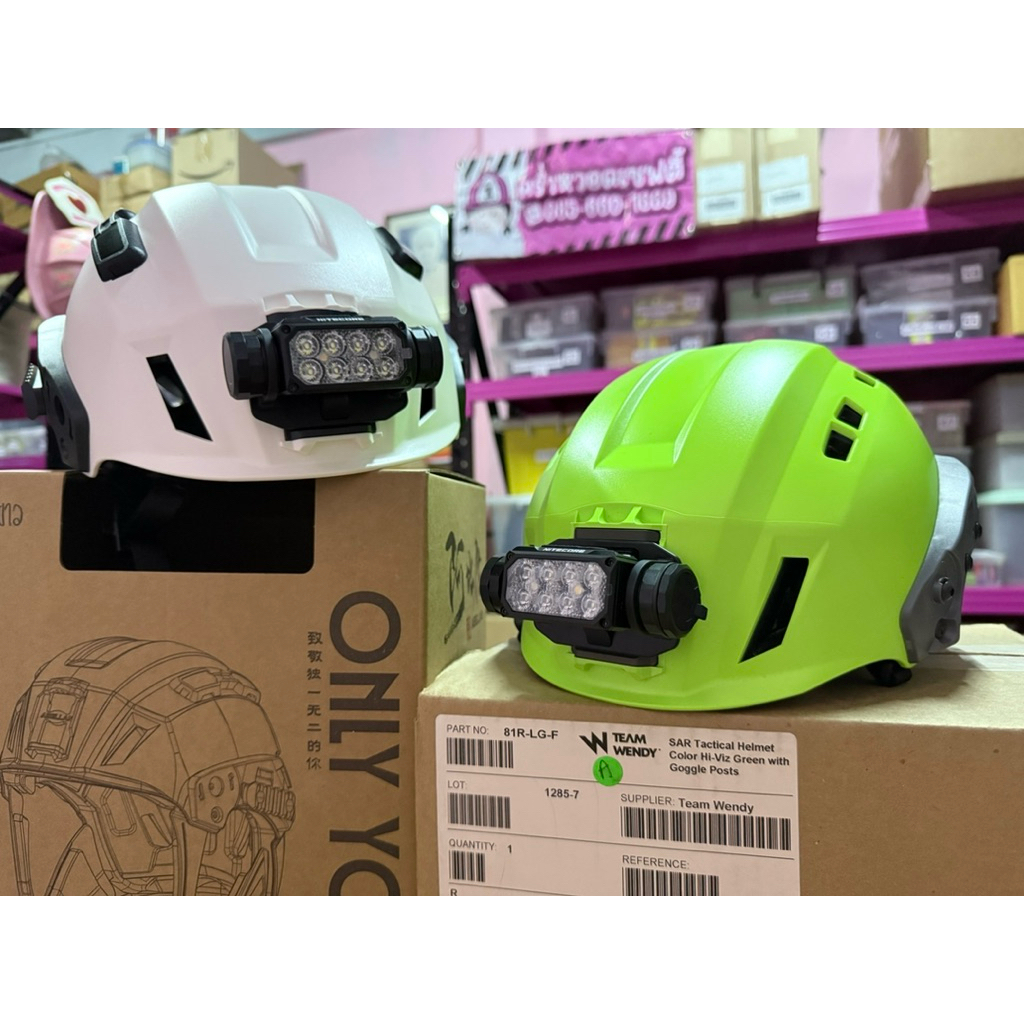 💖คร่ำหวอดเซฟตี้ Nitercore HC65M UHE ไฟฉายติดหมวกกู้ภัย ทหาร Team Wendy 🇹🇭จัดส่งจากไทย🇹🇭