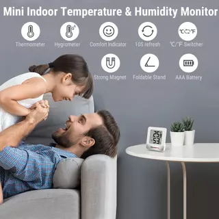 ThermoPro Digital Thermometer, Hygrometer, Humidity meter รุ่น TP-49 เครื่องวัดอุณหภูมิ และความชื้นแบบดิจิตอล
